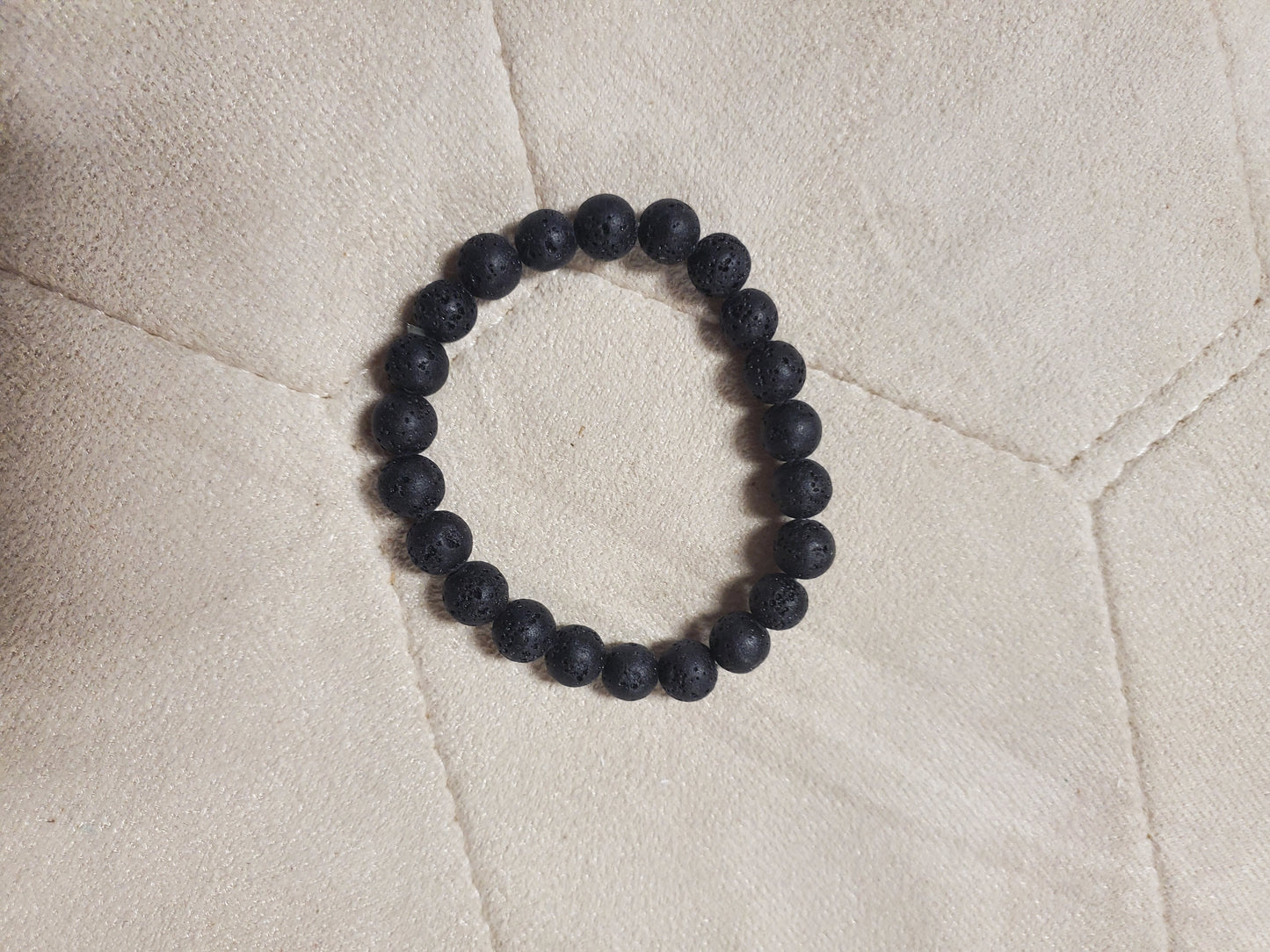 Lava bead bracelet