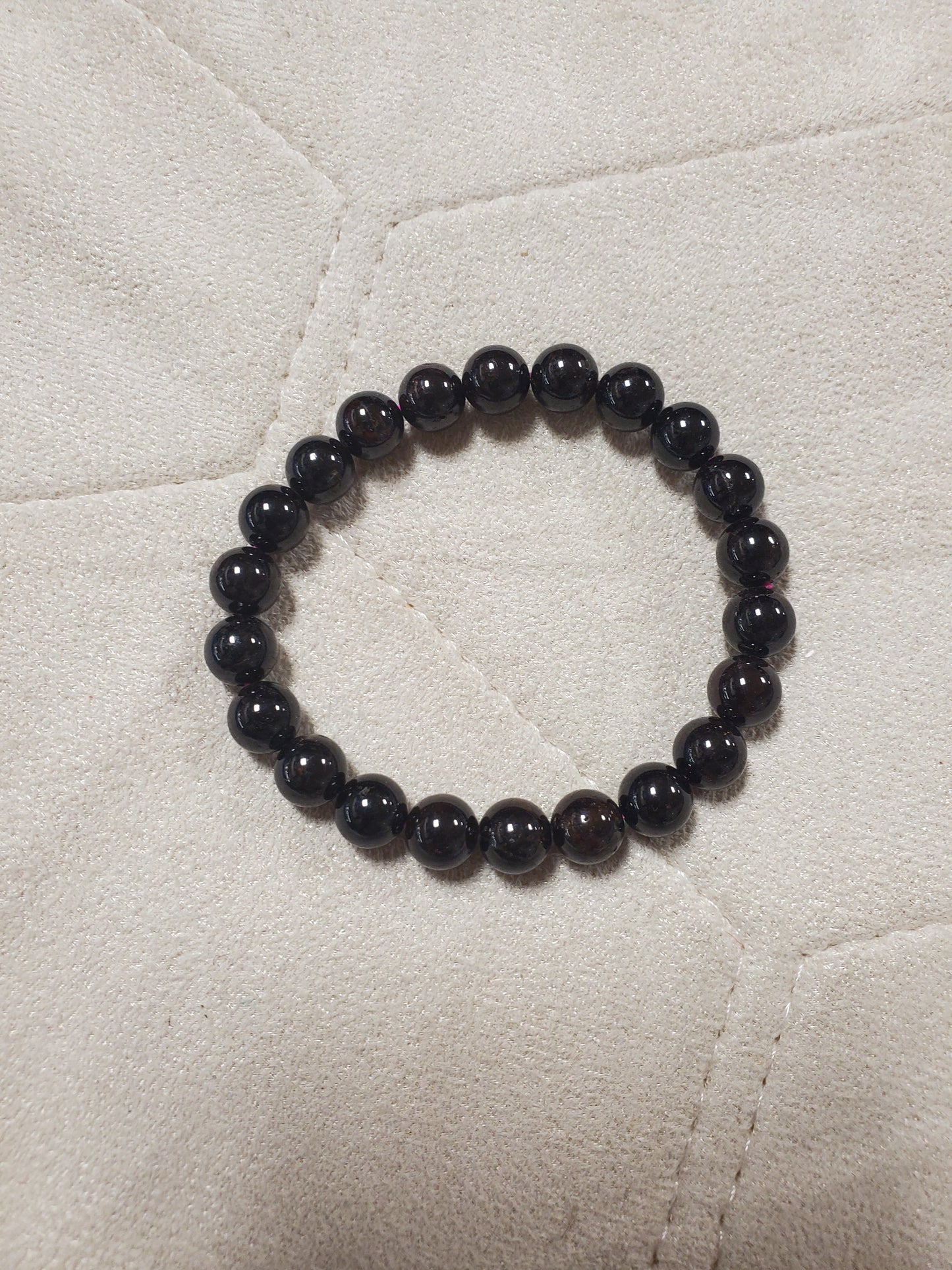 Garnet 8mm bracelet