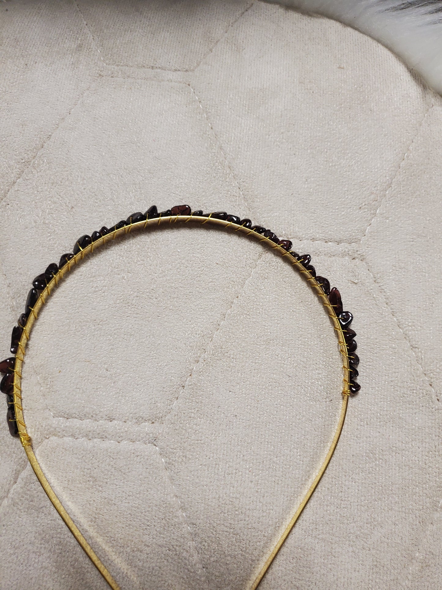 Garnet headband