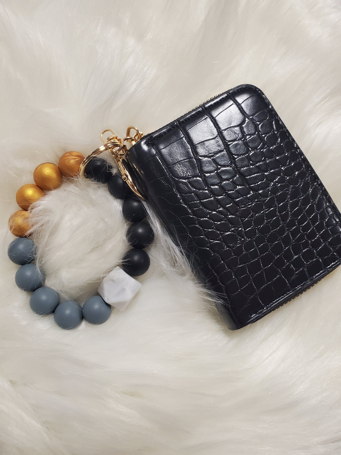 Wristlet with wallet