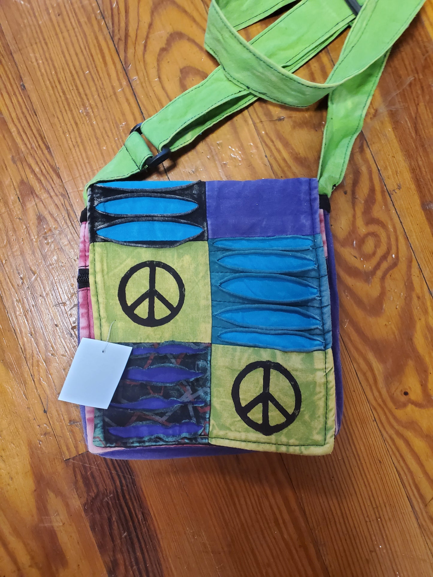 Peace sign purse