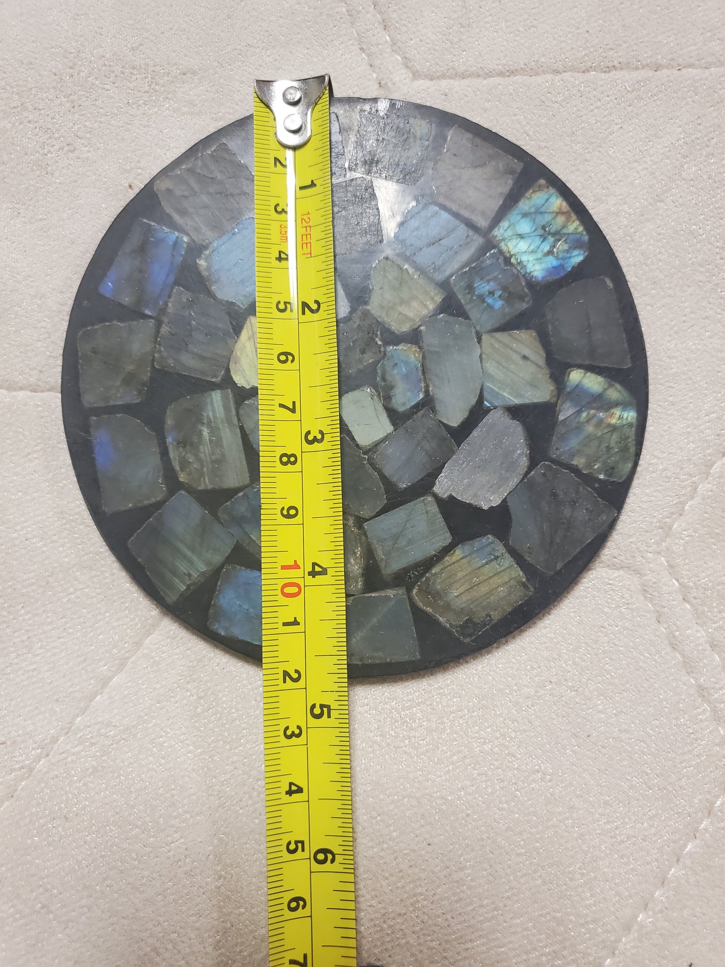 Labradorite coaster