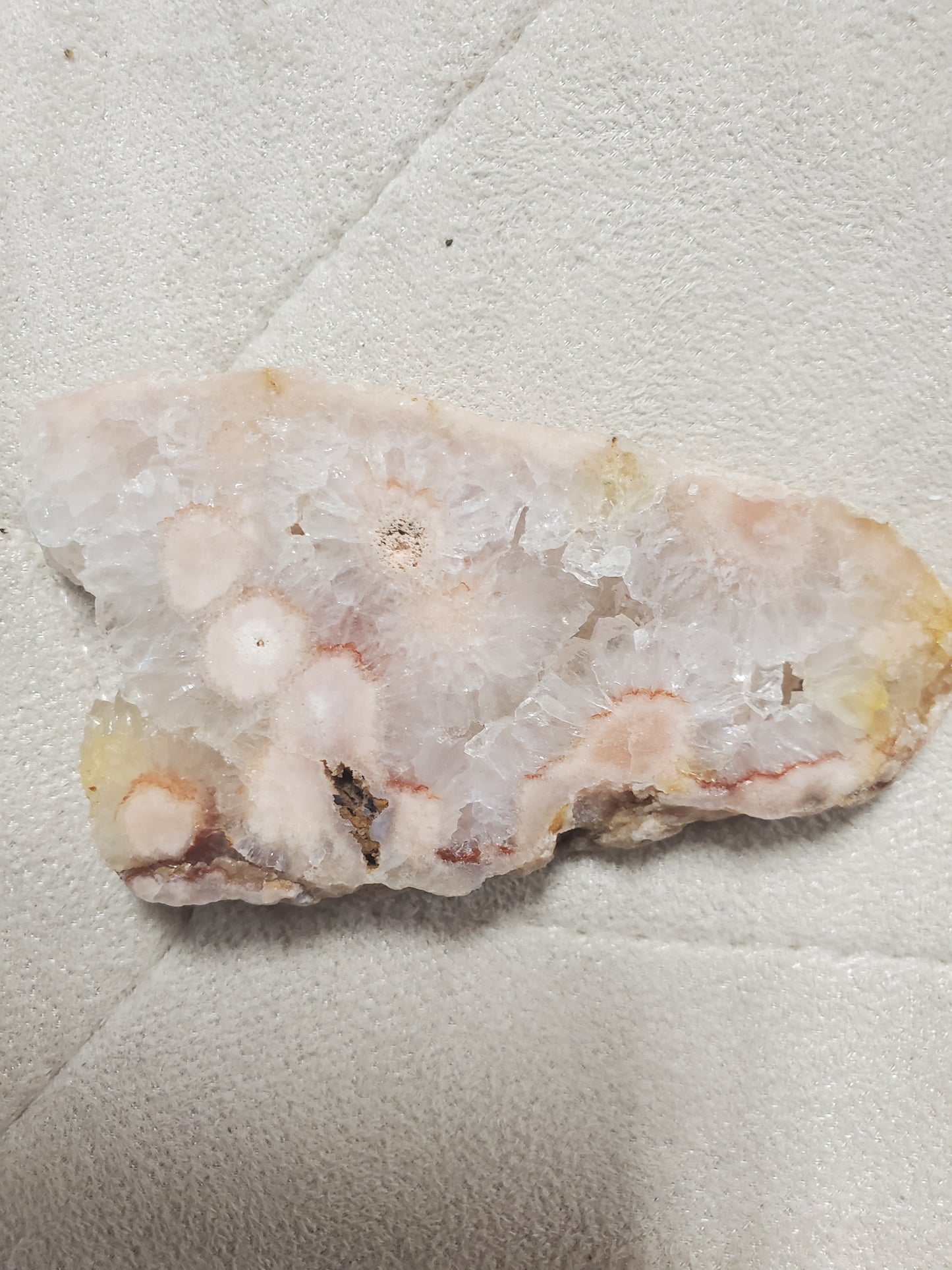 Pink Amysthyst slab