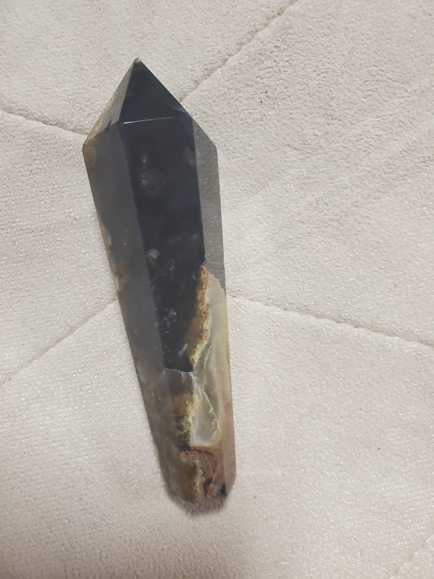 Volcano agate wand