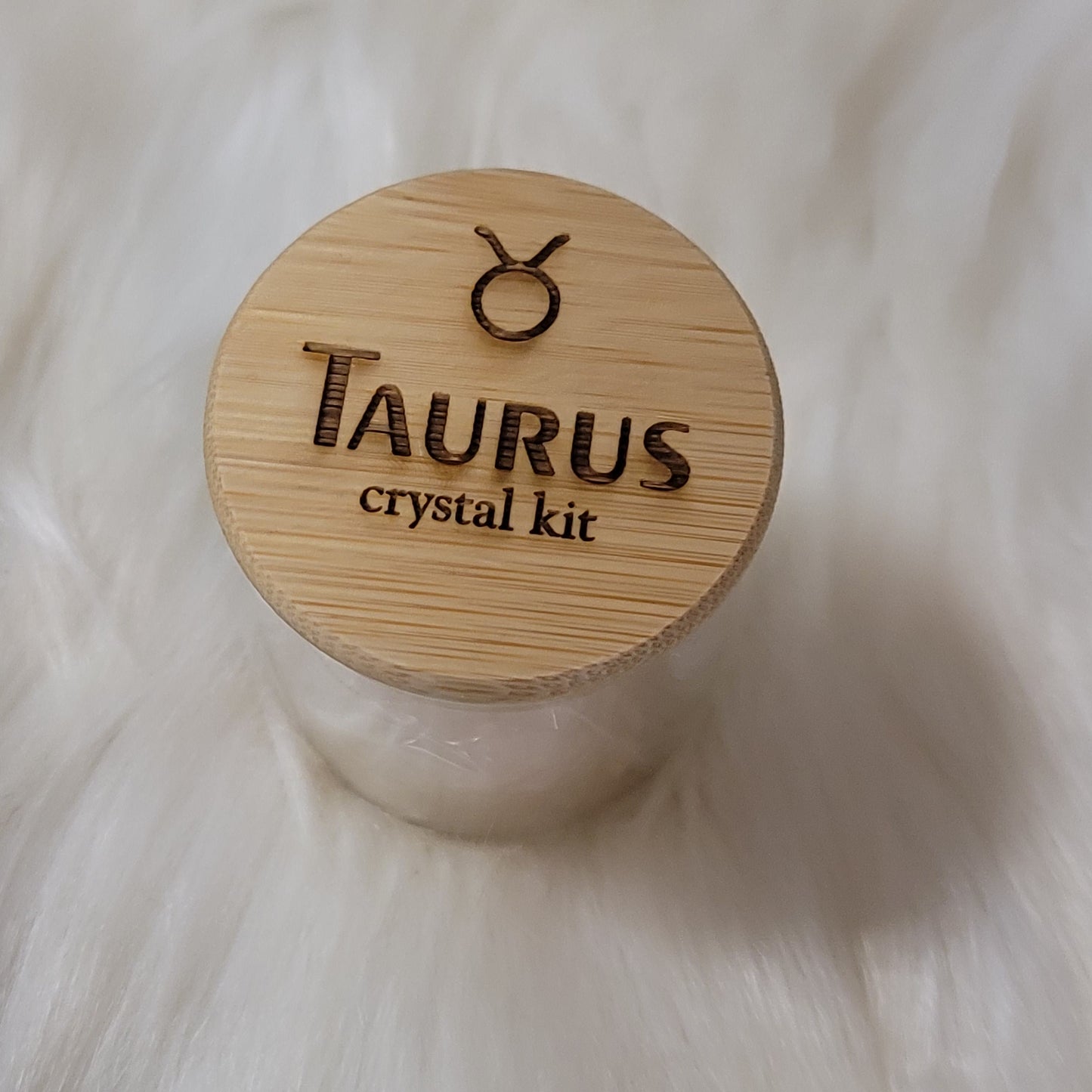 Taurus Crystal Kit Jar