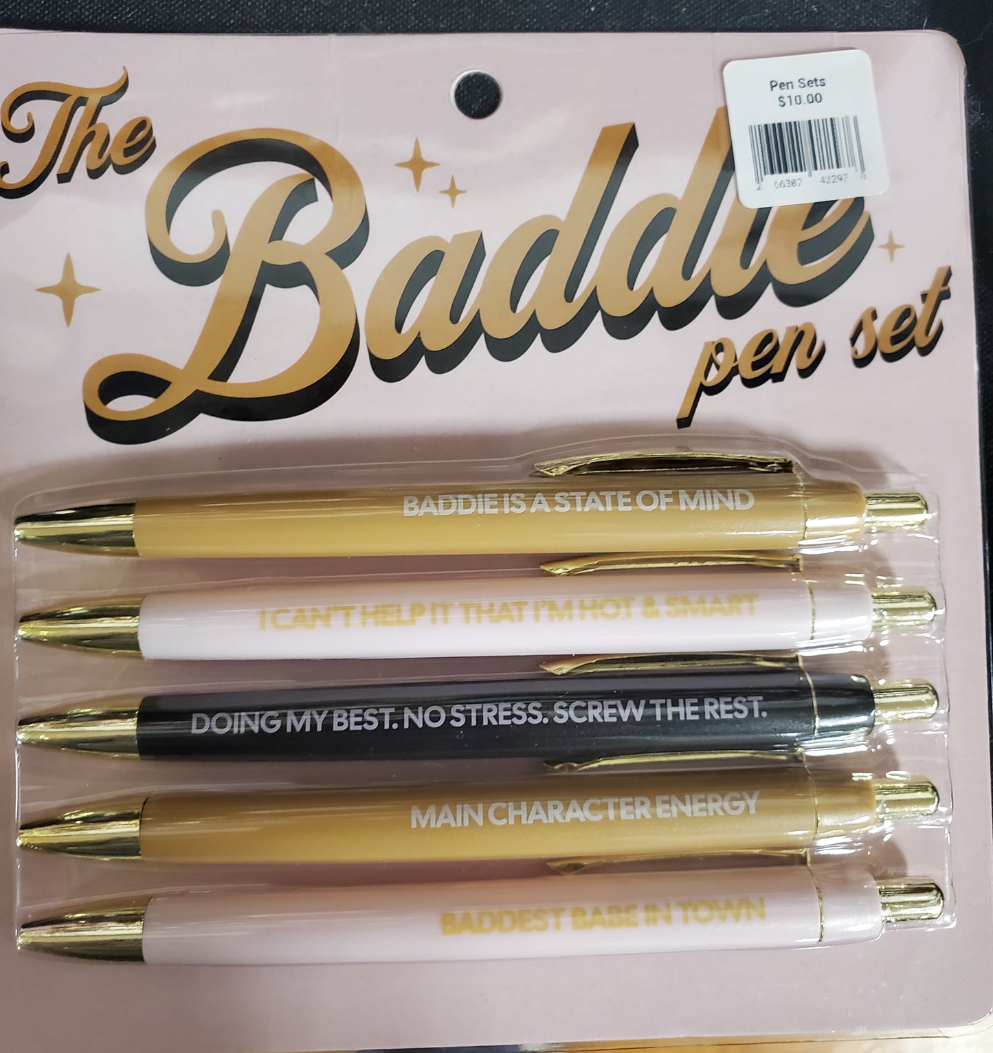 Baddie pen set