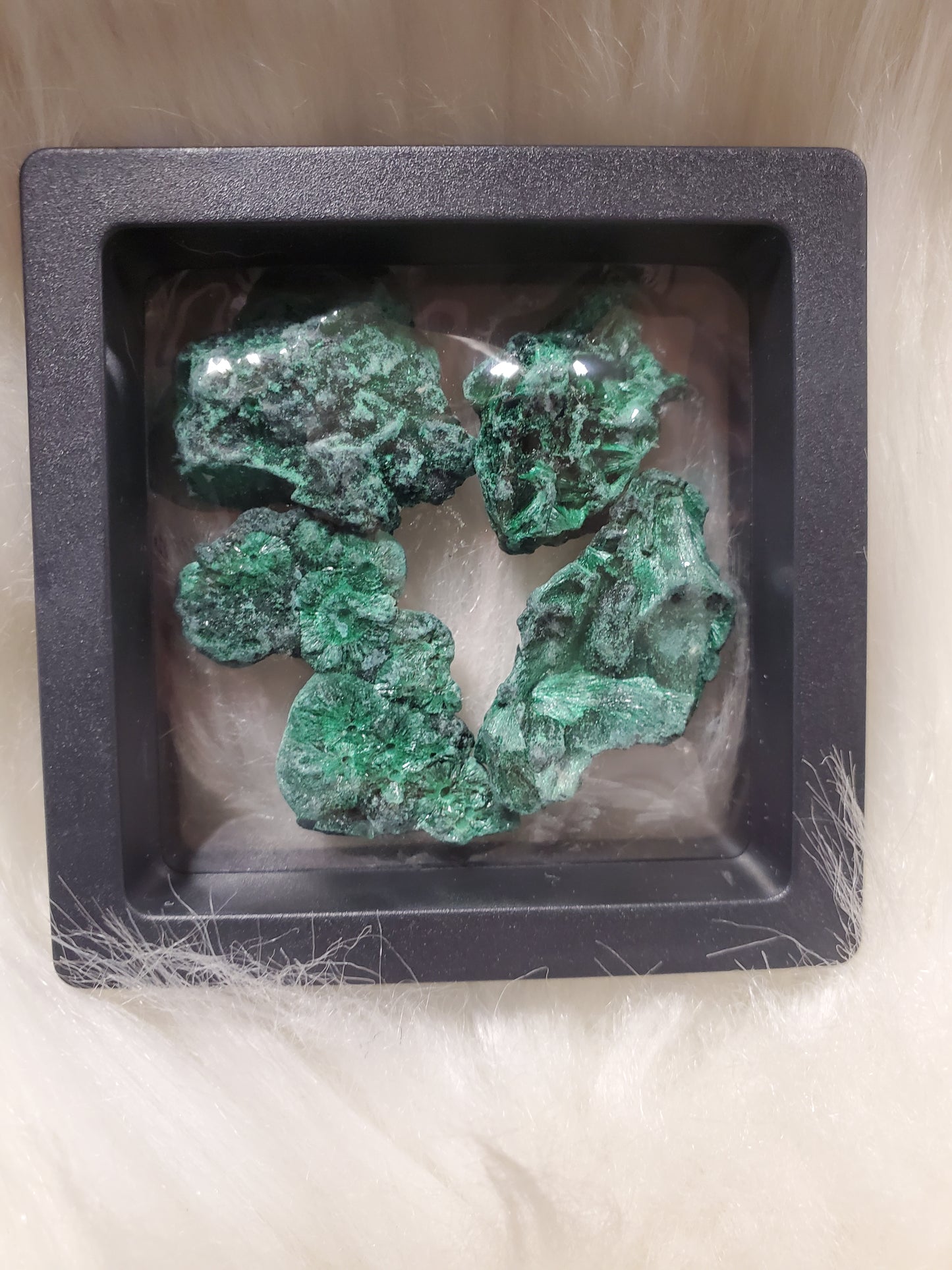 Raw malachite specimen #4