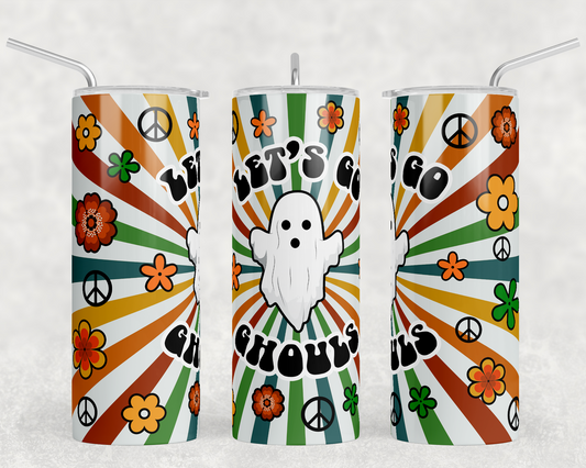 Lets Go Ghouls Metal Insulated Tumbler