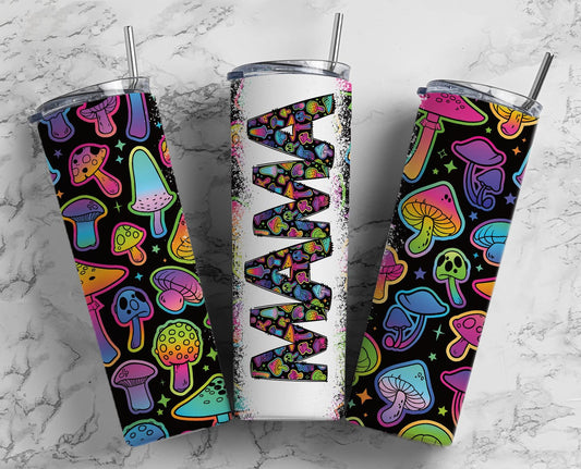 Mama Mushroom Metal Insulated Tumbler