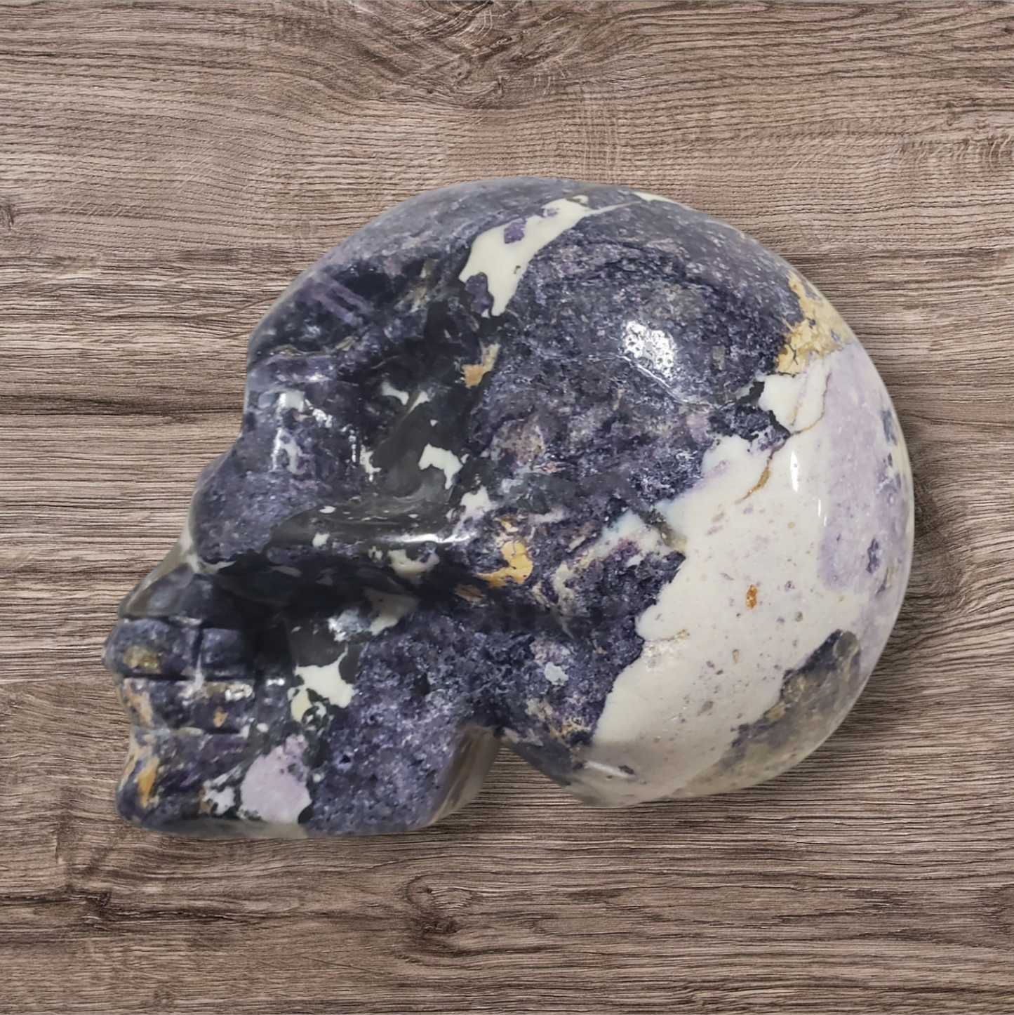 Flourite root skull