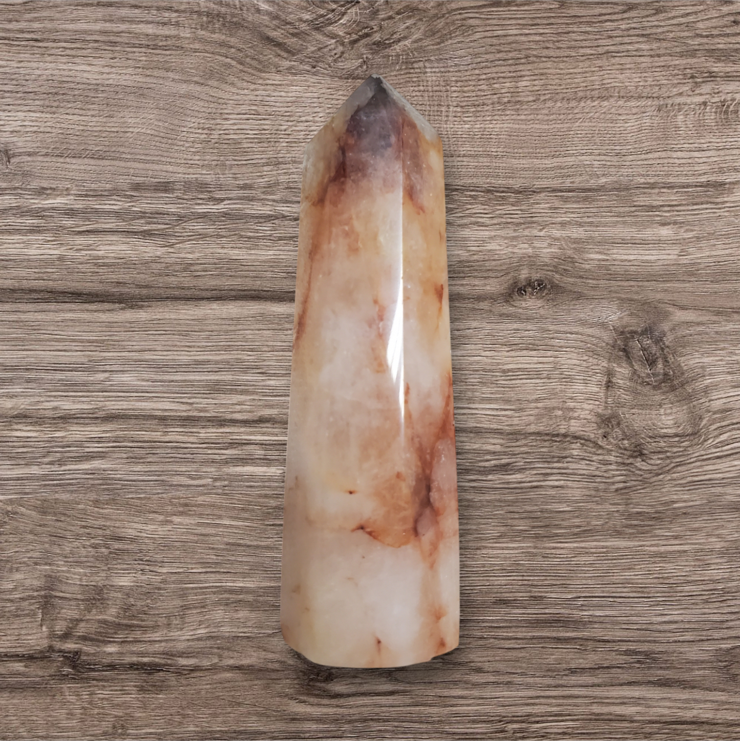 Fire quartz point