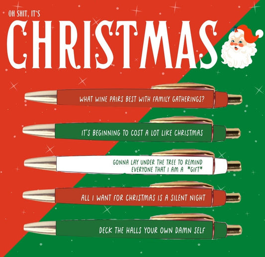 Christmas pen set