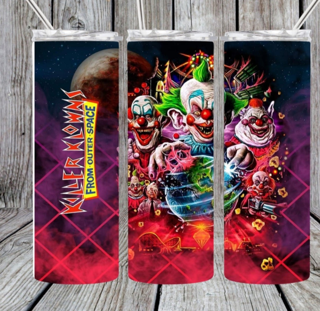 Killer klowns from outer space tumbler