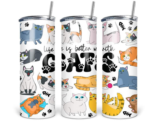 Cats tumbler