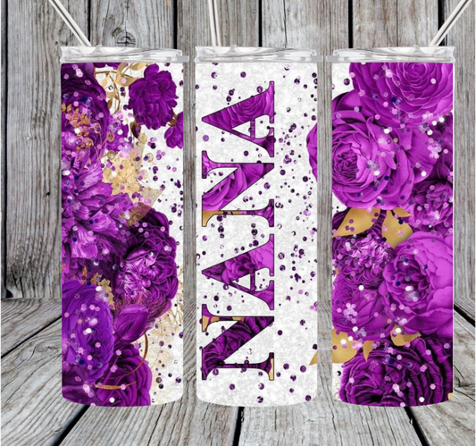 Purple Nana tumbler