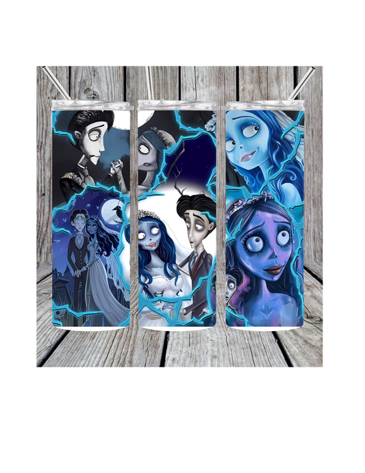 Corpse bride tumbler