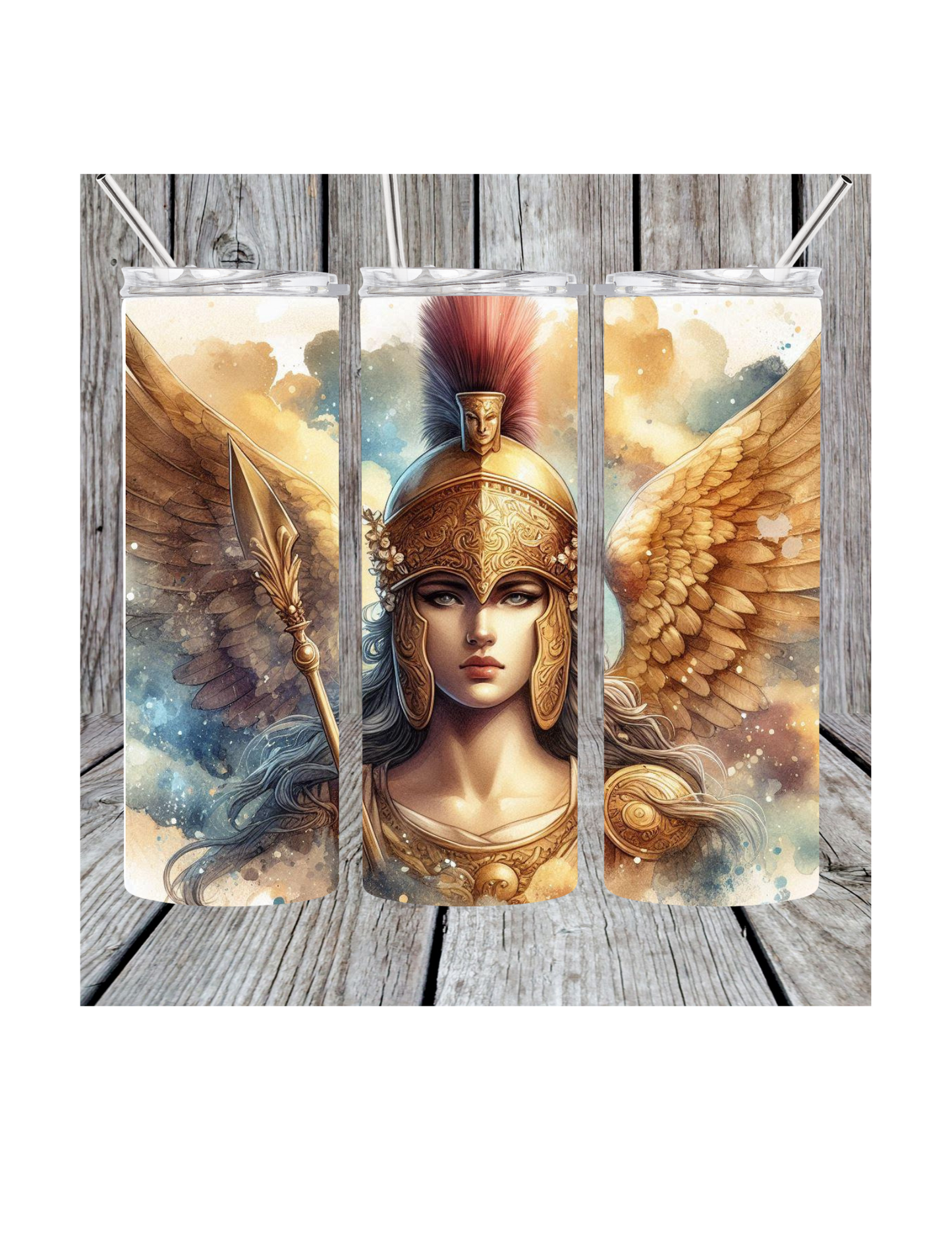 Goddess athena tumbler