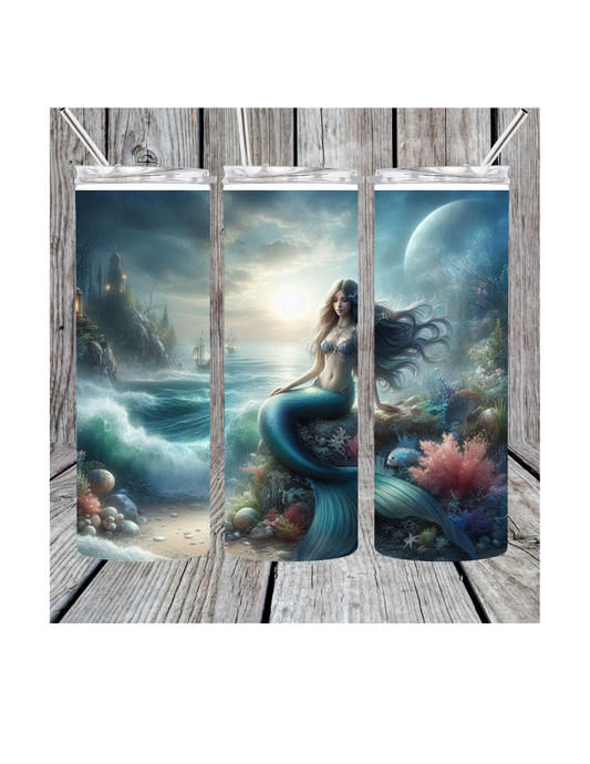 Mermaid tumbler