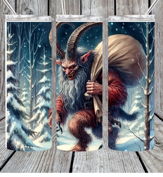 Krampus tumbler