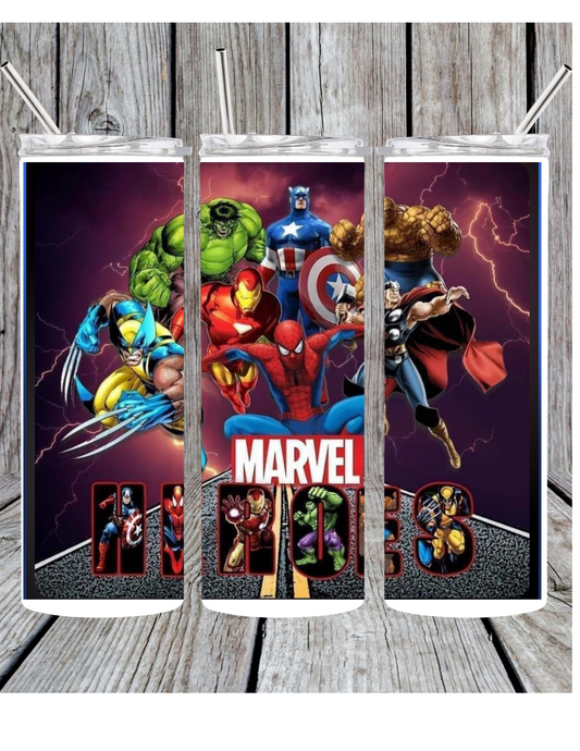 Marvel tumbler