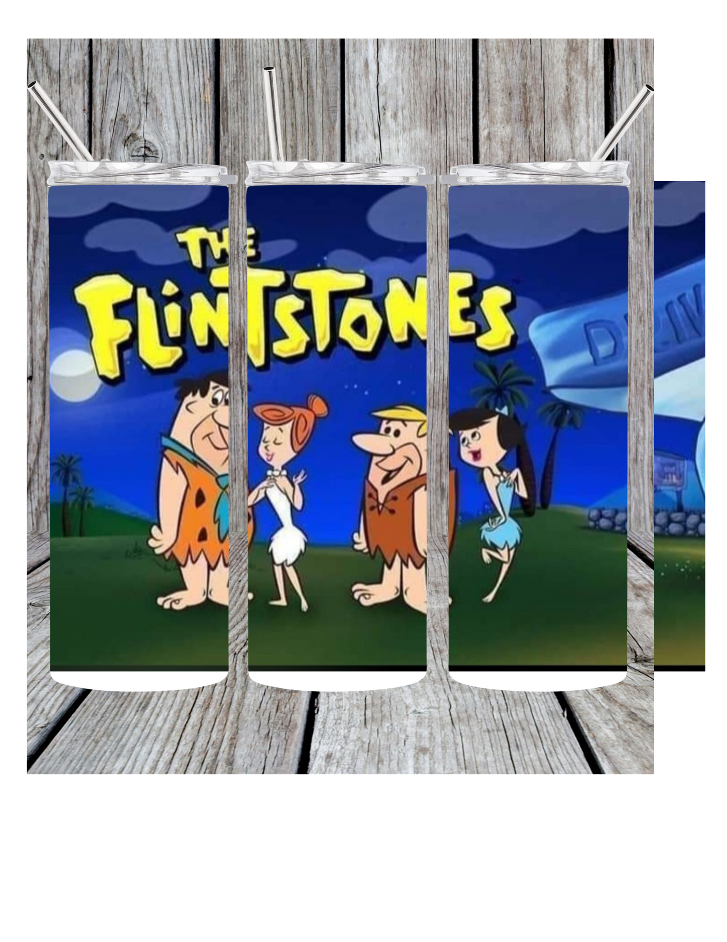 Flintstones tumbler