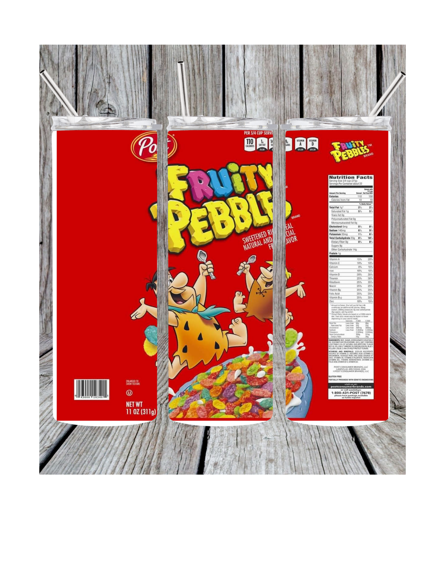 Fruity pebbles tumbler