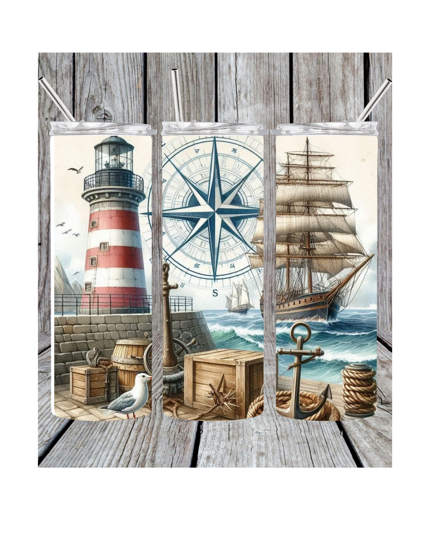 Light house tumbler