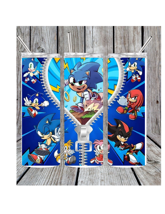 Sonic Hedgehog tumbler