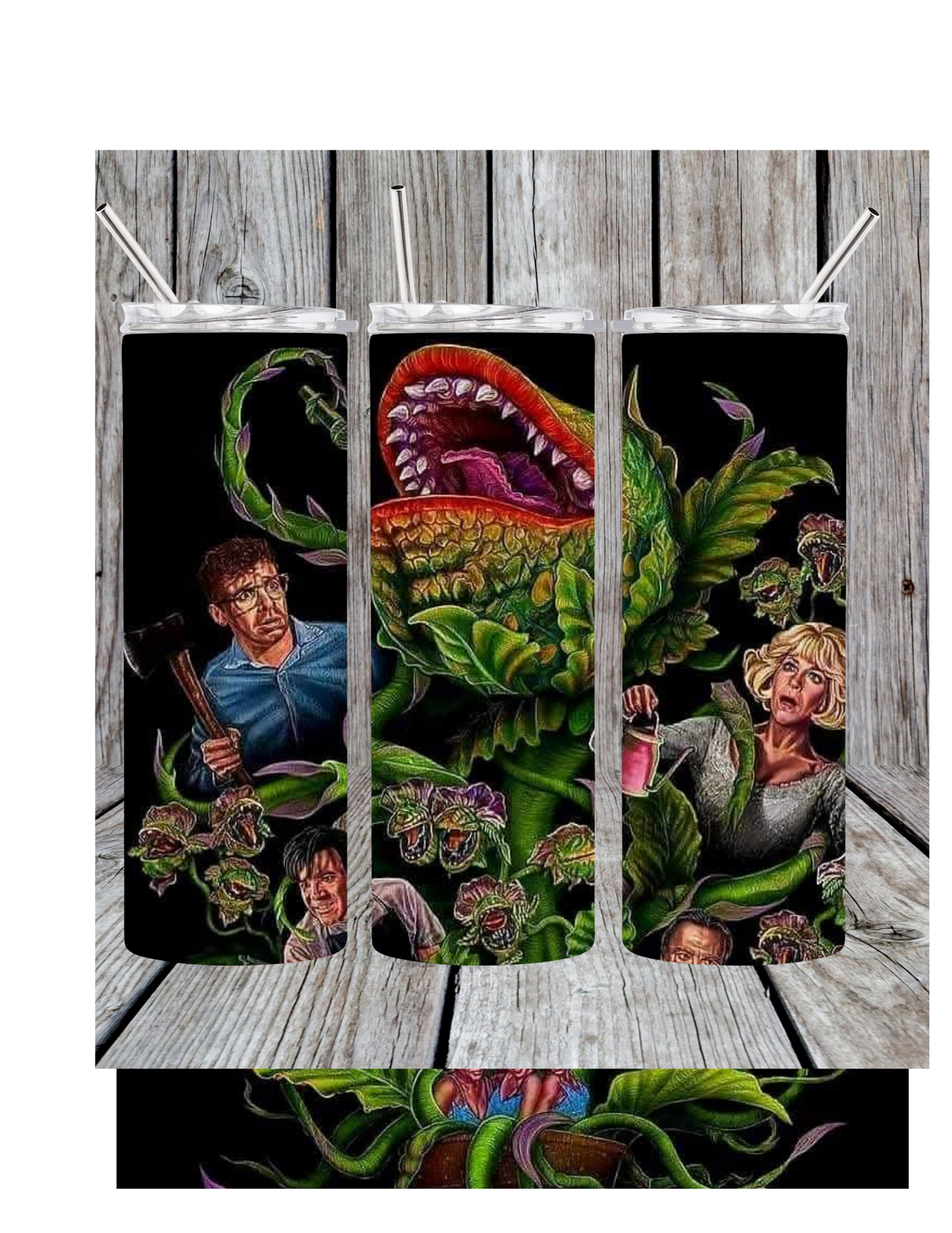 Little shop of horrors tumbler