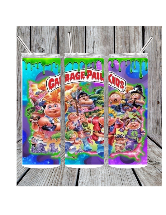 Garbage pail kids tumbler