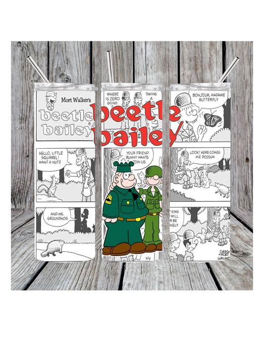 Beetle Bailey tumbler