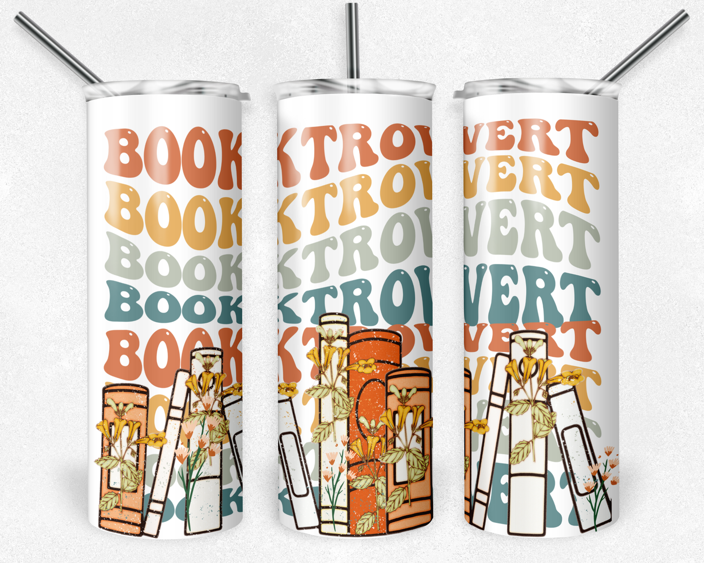 Booktrovert Metal Insulated Tumbler