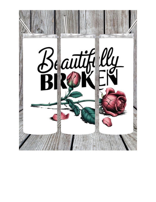 Beautifully broken tumbler